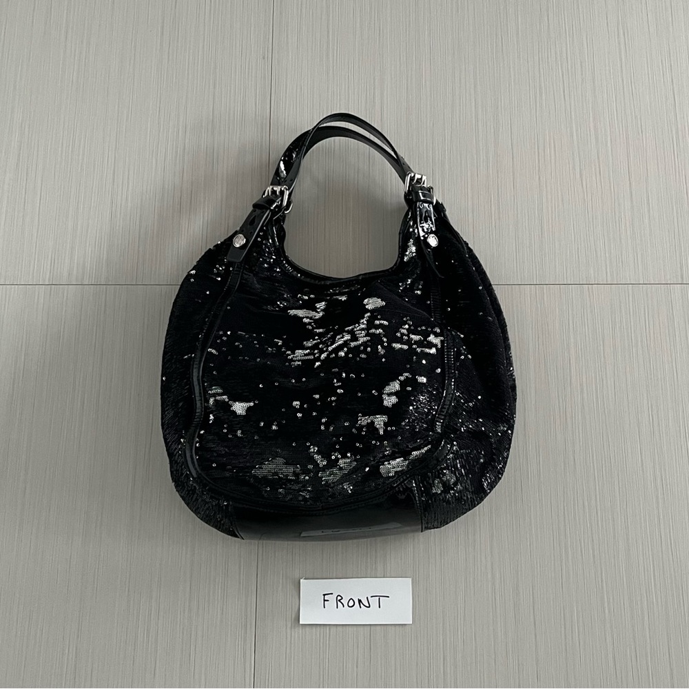Black Sacca Sequin Women's Bag